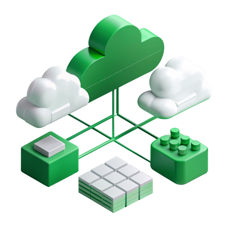 گرین پلاس_شبکه در سرور ابری