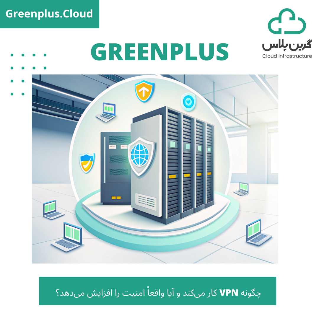 گرین پلاس-بلاگ-کاور-چگونه VPN کار می‌کند و آیا واقعاً امنیت را افزایش می‌دهد؟
