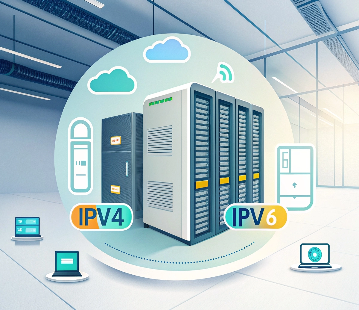گرین پلاس-بلاگ-تفاوت بین IPv4 و IPv6 چیست؟