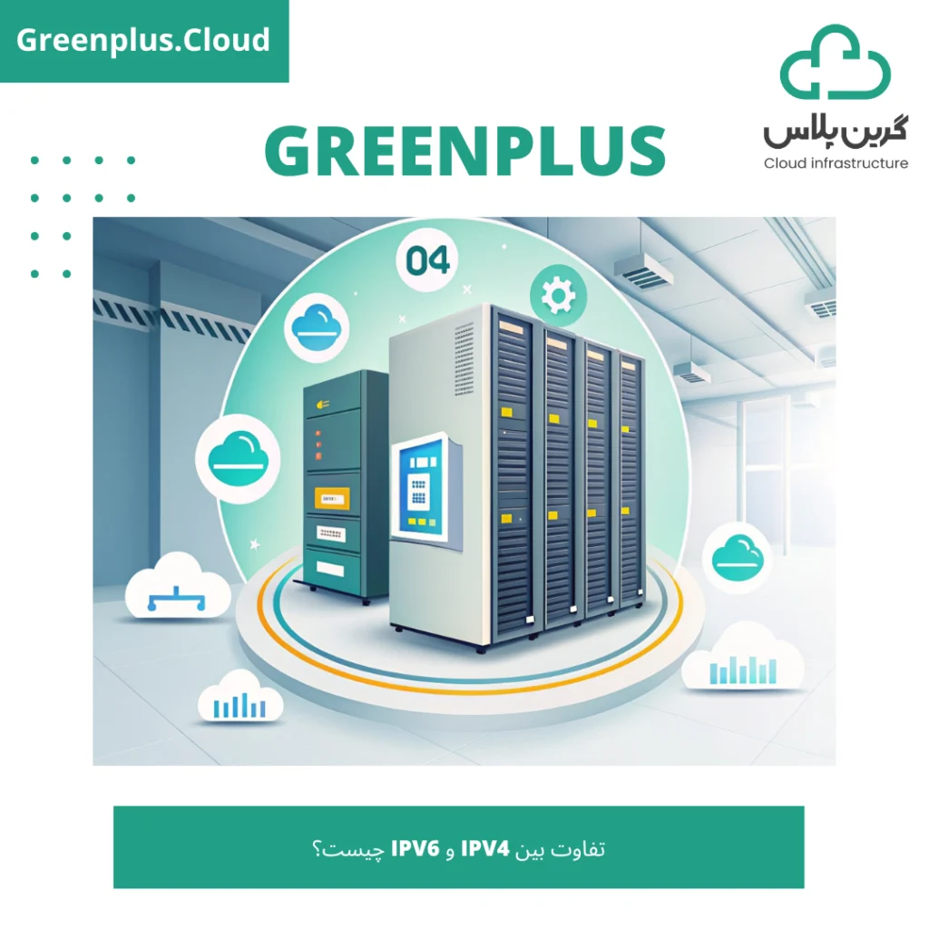 گرین پلاس-بلاگ-کاور-تفاوت بین IPv4 و IPv6 چیست؟