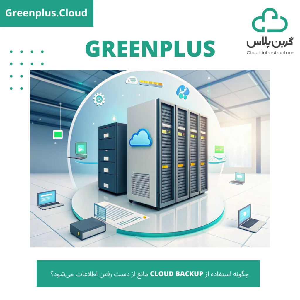 گرین پلاس-بلاگ-کاور-چگونه استفاده از Cloud Backup مانع از دست رفتن اطلاعات می‌شود؟